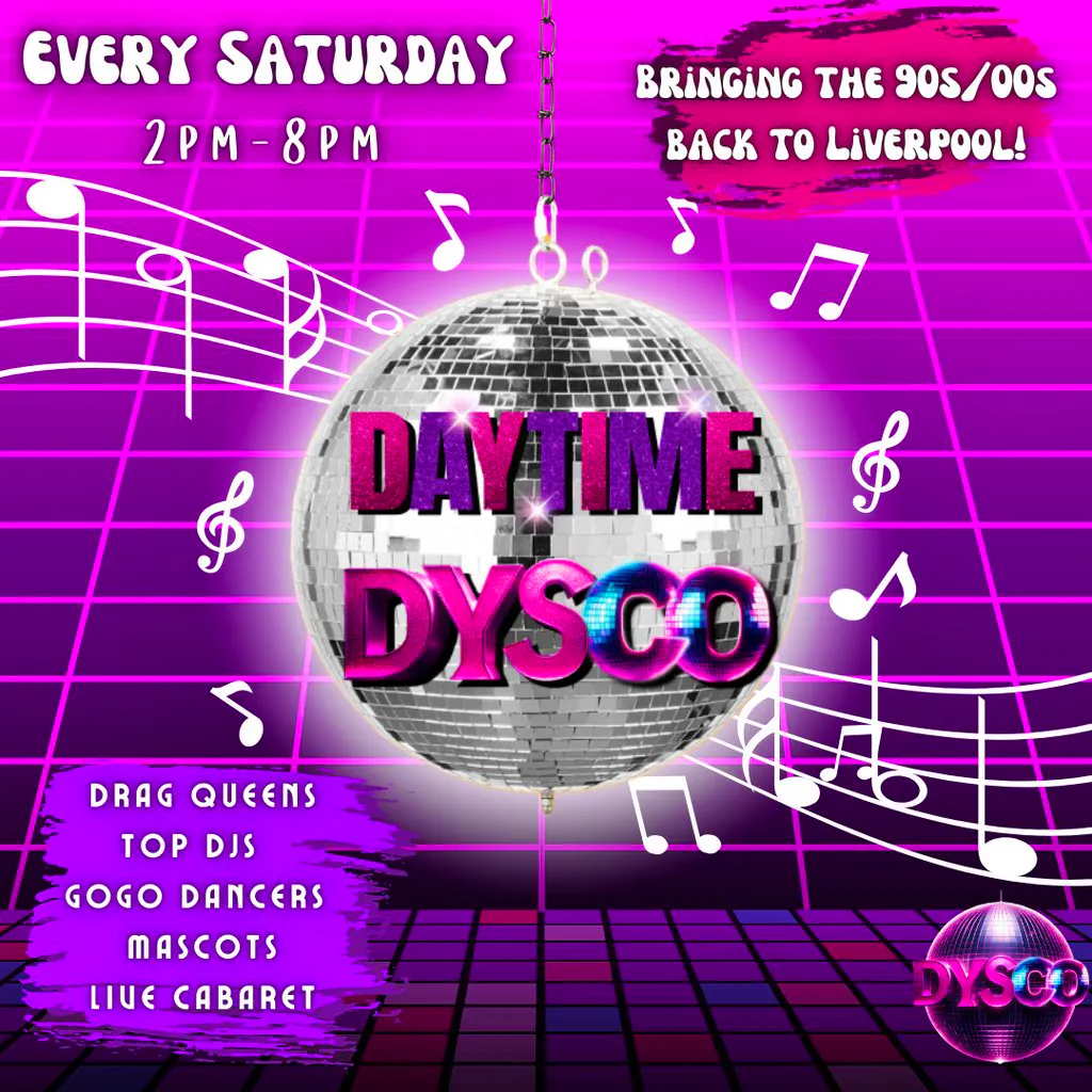 FunnyBoyz hosts... DAYTIME DYSCO at DYSCO Liverpool