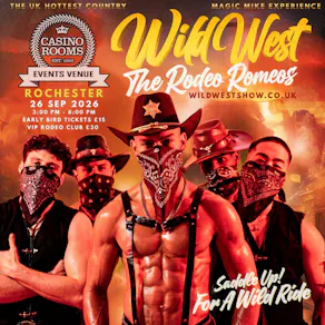 WildWest | The Rodeo Romeos - Casino Rooms, Rochester