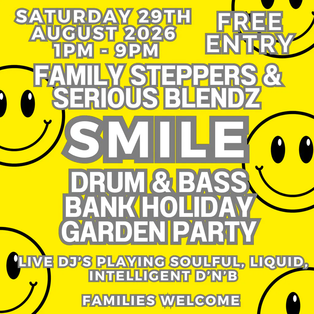 Family Steppers x Serious Blendz : Drum & Bass Garden Party at The Golden Lion