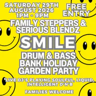 Family Steppers x Serious Blendz : Drum & Bass Garden Party at The Golden Lion