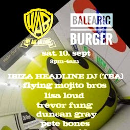We Are Balearic Presents DJ Alfredo & Friends Tickets | 26 Leake Street London  | Sat 10th September 2022 Lineup