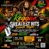 Reggae Tribute Night - Greatest Hits at Caribbean Dutchpot