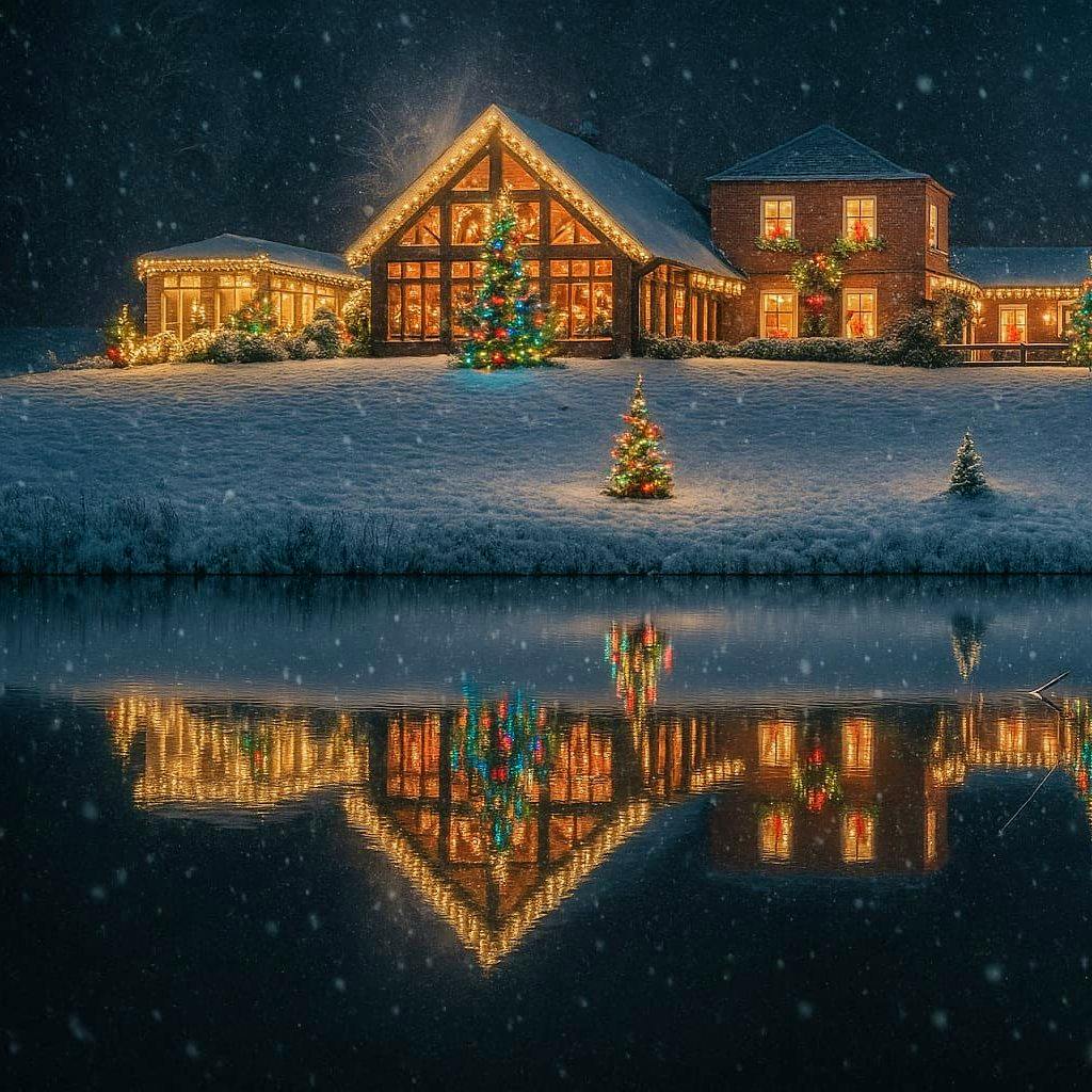 Oak Room Shared Christmas Party at Brocket Hall