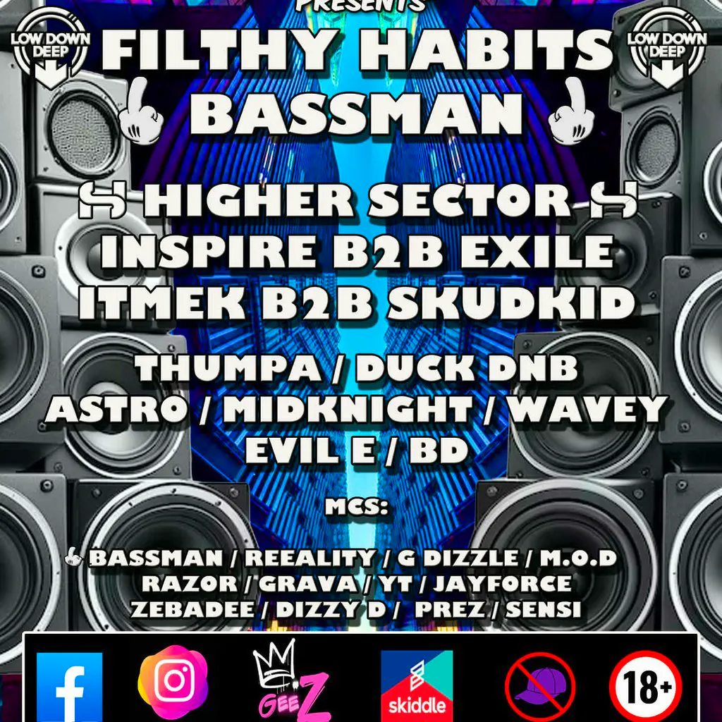 Heavy Society DNB (Dudley) at Geez King Street Dy28nz