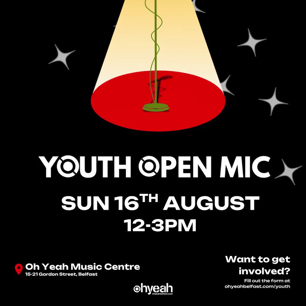Youth Open Mic at Oh Yeah Music Centre