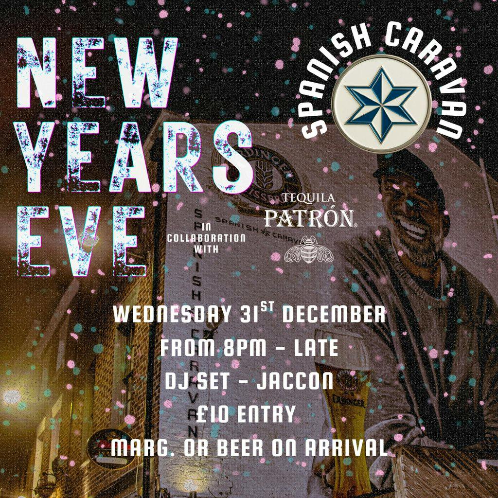 New Years Eve at Spanish Caravan at Spanish Caravan Slater Street 