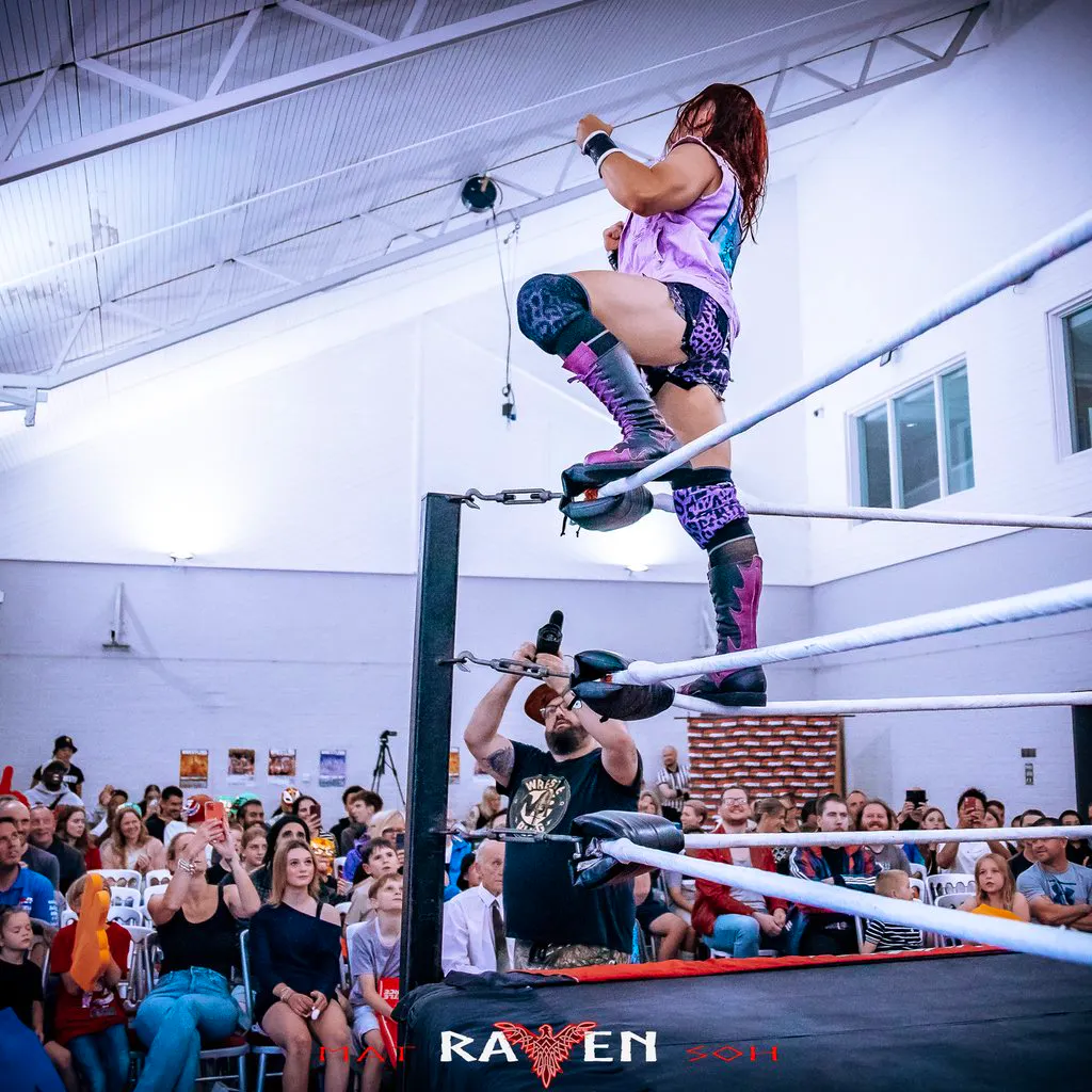 Wrestling in Newmarket at The Racing Centre