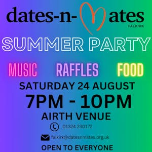 Dates-n-mates Falkirk Summer Party