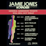 Jamie Jones Presents: Voyager at Ironworks