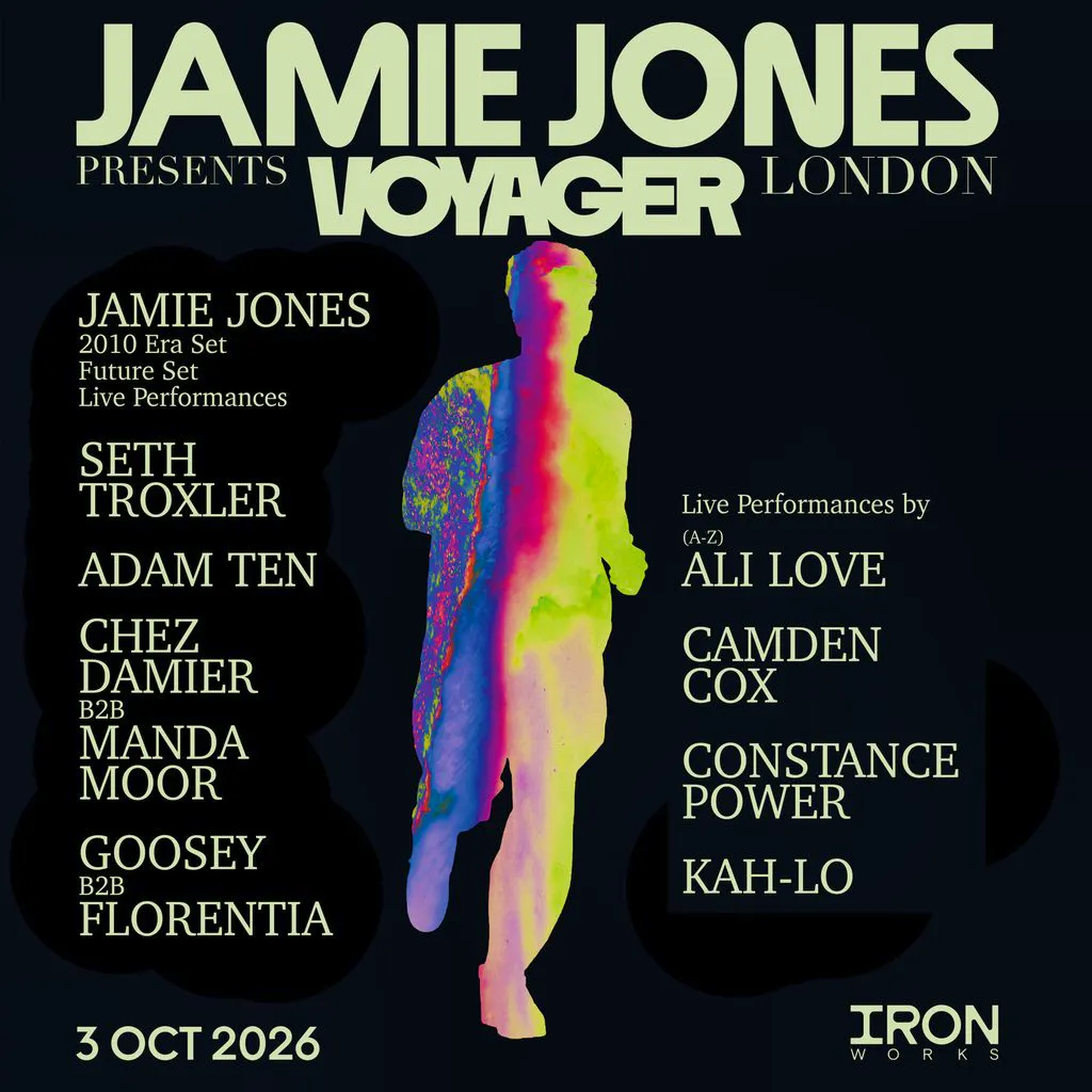 Jamie Jones Presents: Voyager at Ironworks