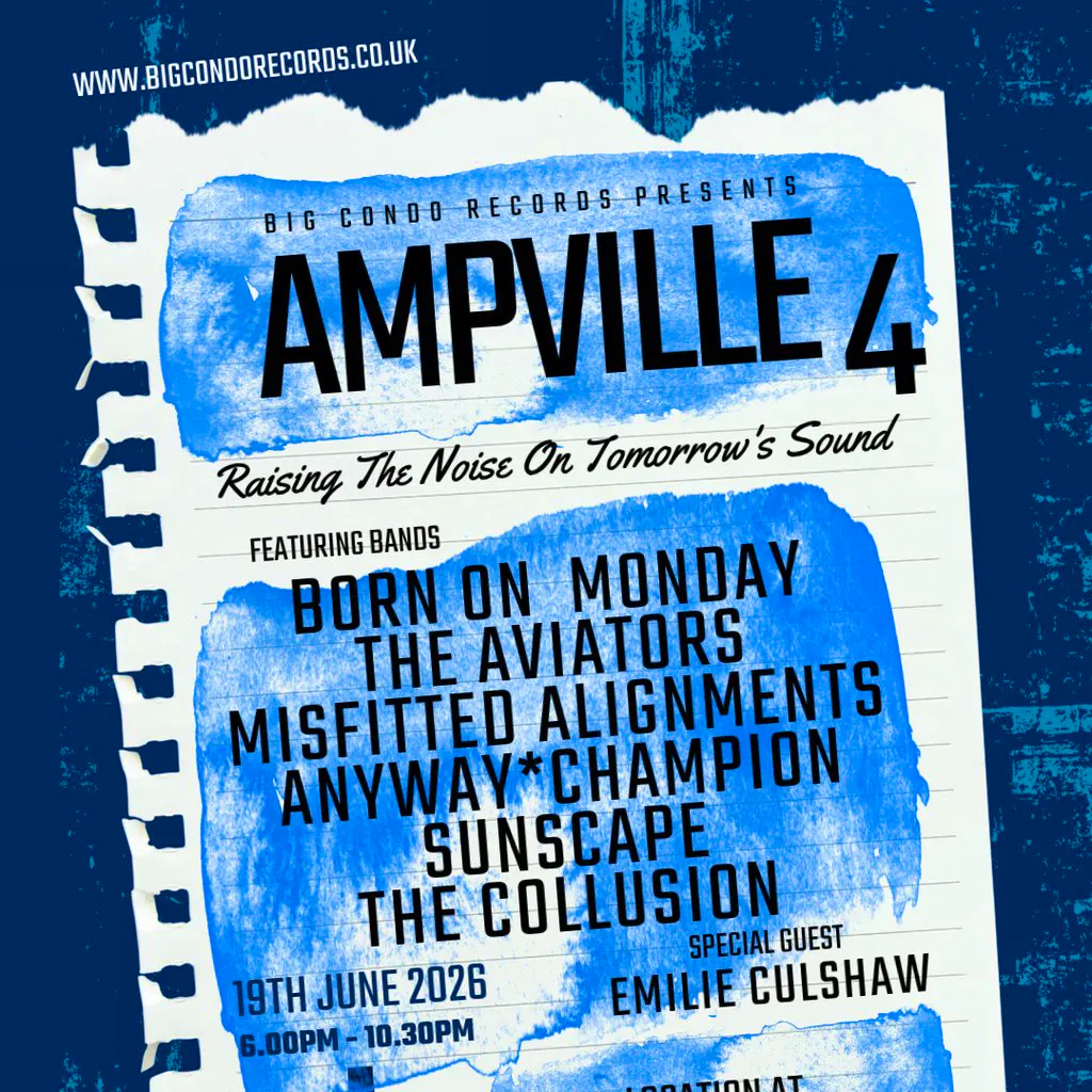 Big Condo Records Presents Ampville 4 at The Hold The Shipping Forecast