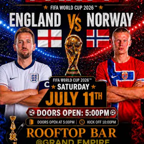 ENGLAND vs NORWAY - WORLD CUP WATCH PARTY