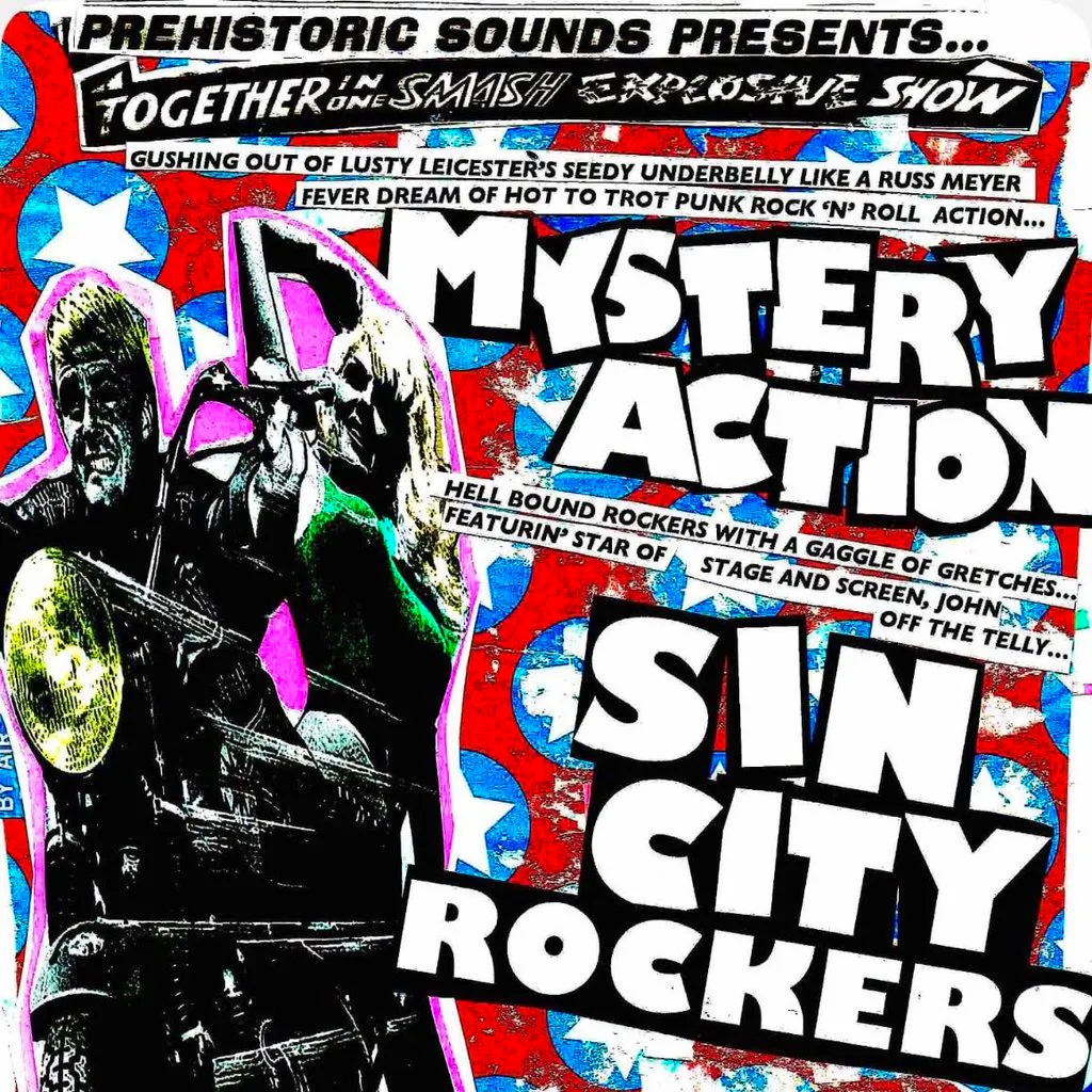 Prehistoric Sounds: Mystery Action + Sin City Rockers at Billy Bootleggers