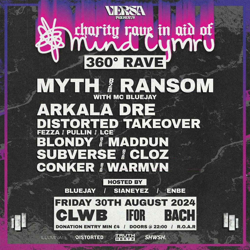 Tickets CHARITY DRUM N BASS RAVE Clwb Ifor Bach Clwb Ifor Bach