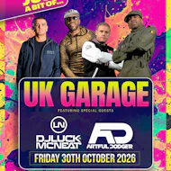 JUST A BIT OF UK GARAGE Ft DJ Luck & MC Neat & Artful Dodger at Coppid Beech Hotel
