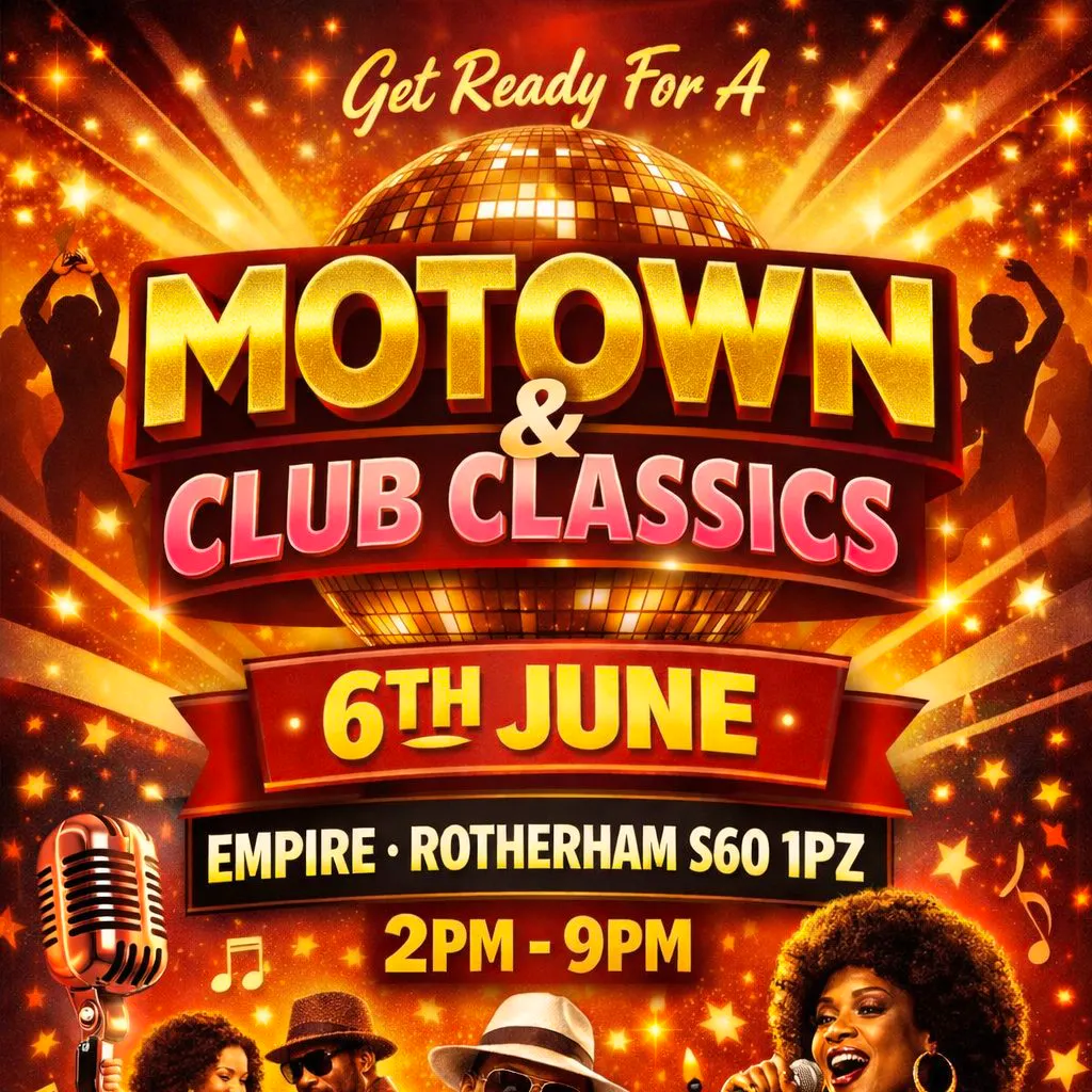 Motown Soul & Club Classics charity event at The Empire Theatre, Rotherham