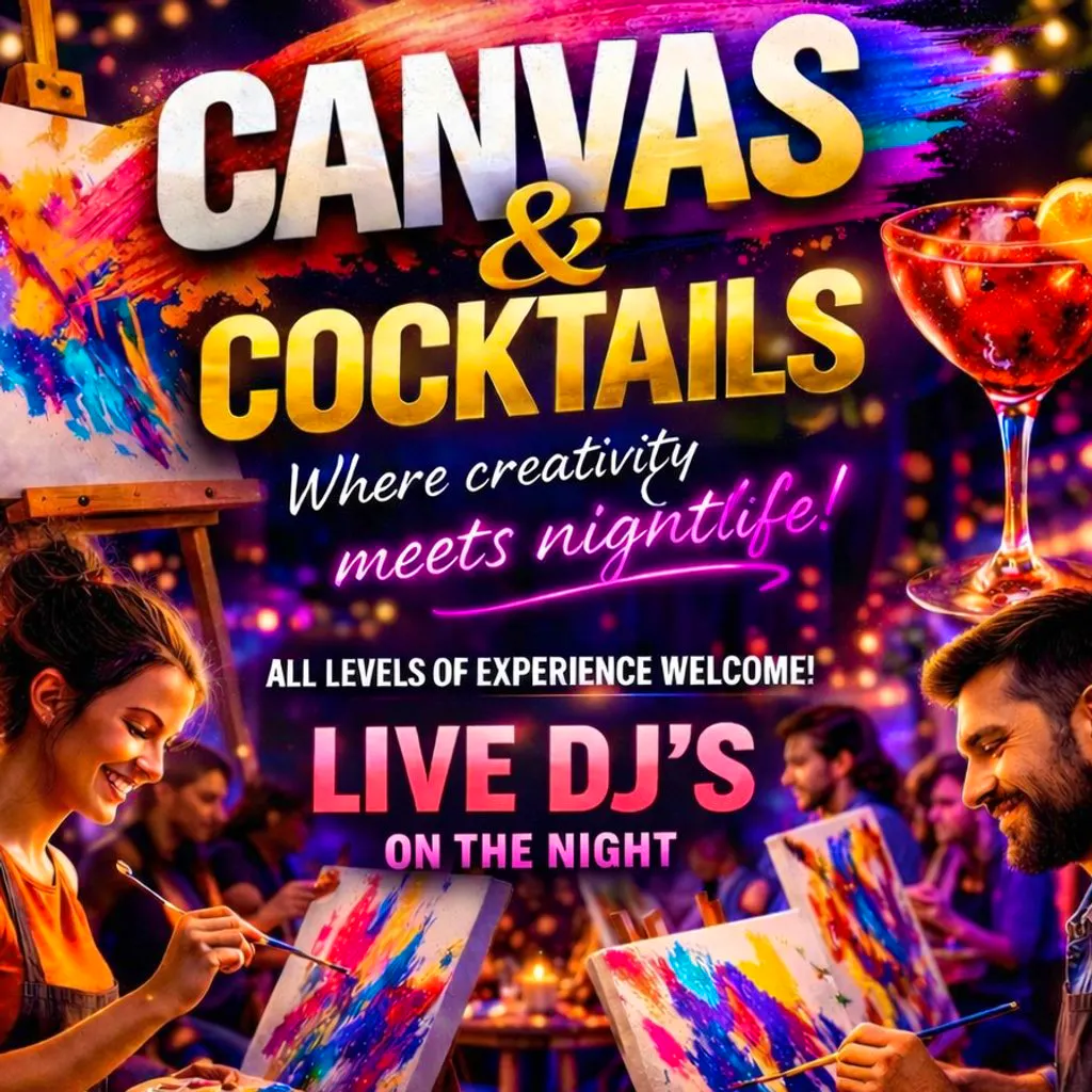 Canvas & Cocktails at Grounded (Horfield)