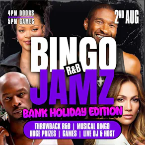 Bingo Jamz Glasgow | 2nd August 2026