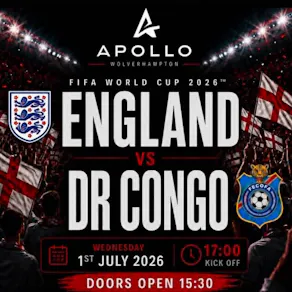 FIFA World Cup 2026 - England vs DR Congo (R32)