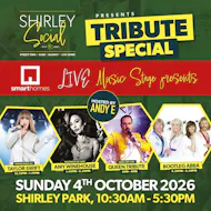 Shirley Social - Tribute Special - Sunday 4th October 2026 at Shirley Park