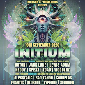 Moksha & Formations Presents: Initium