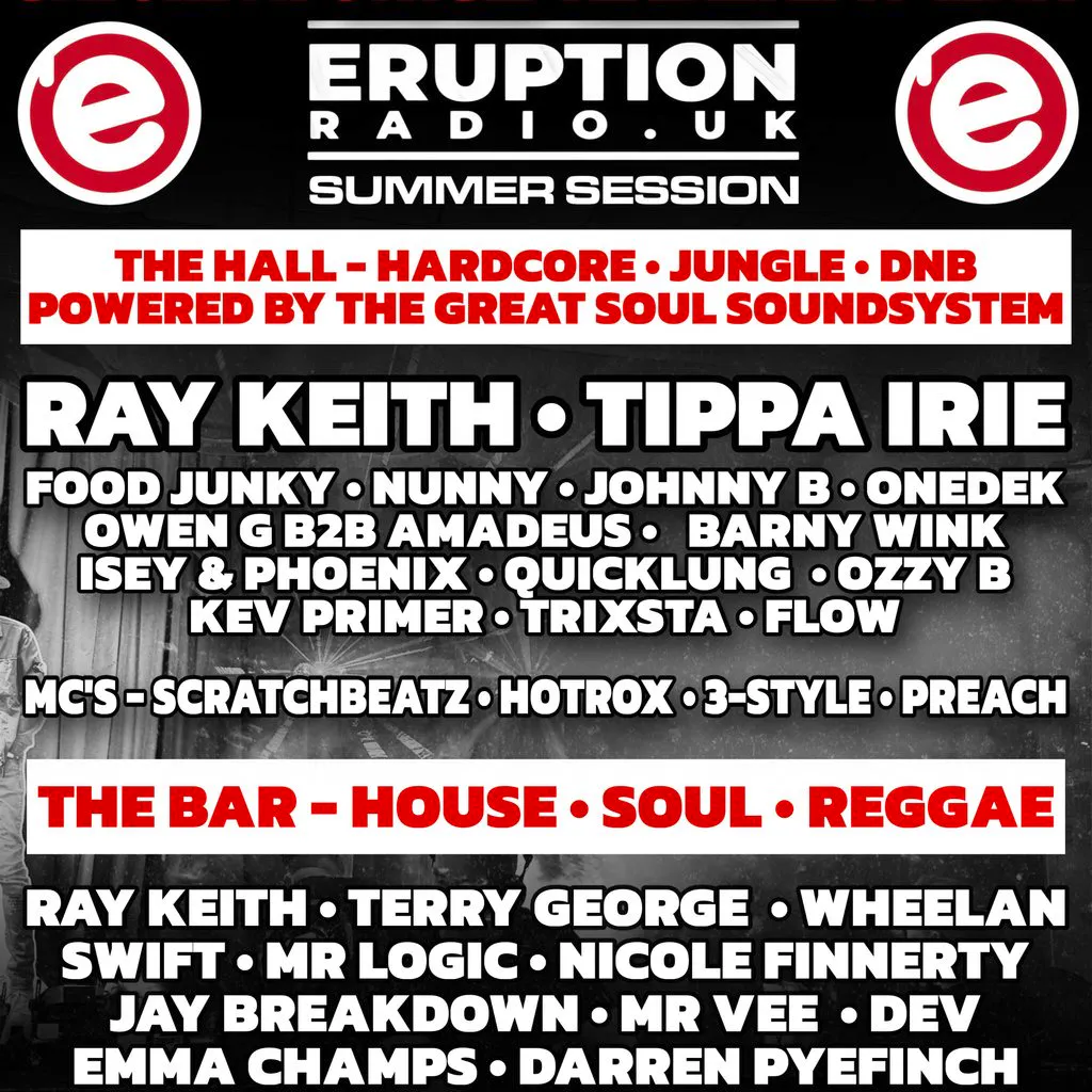 Eruption Radio UK Summer Session at Peckham Liberal Club