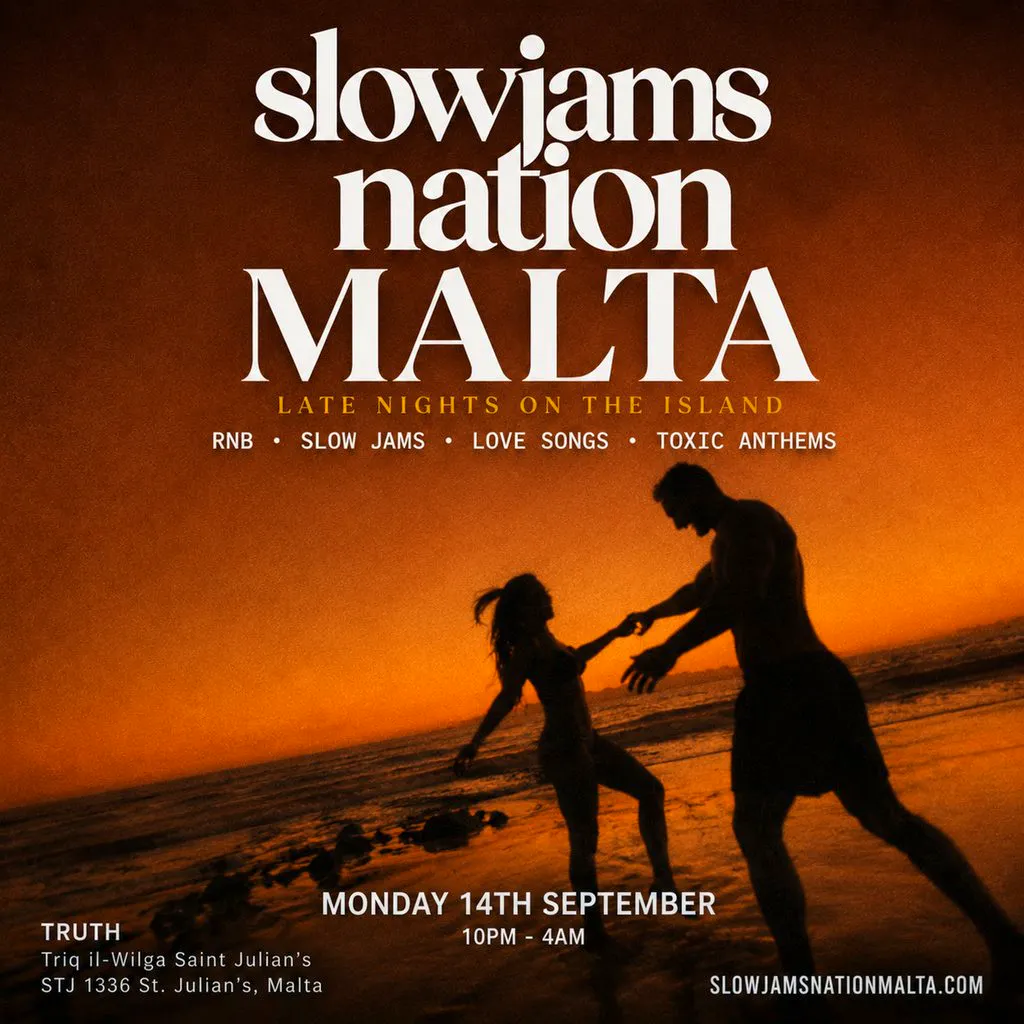 SLOW JAMS IN MALTA - Late Night Slow Jams & RNB Party at TRUTH MALTA
