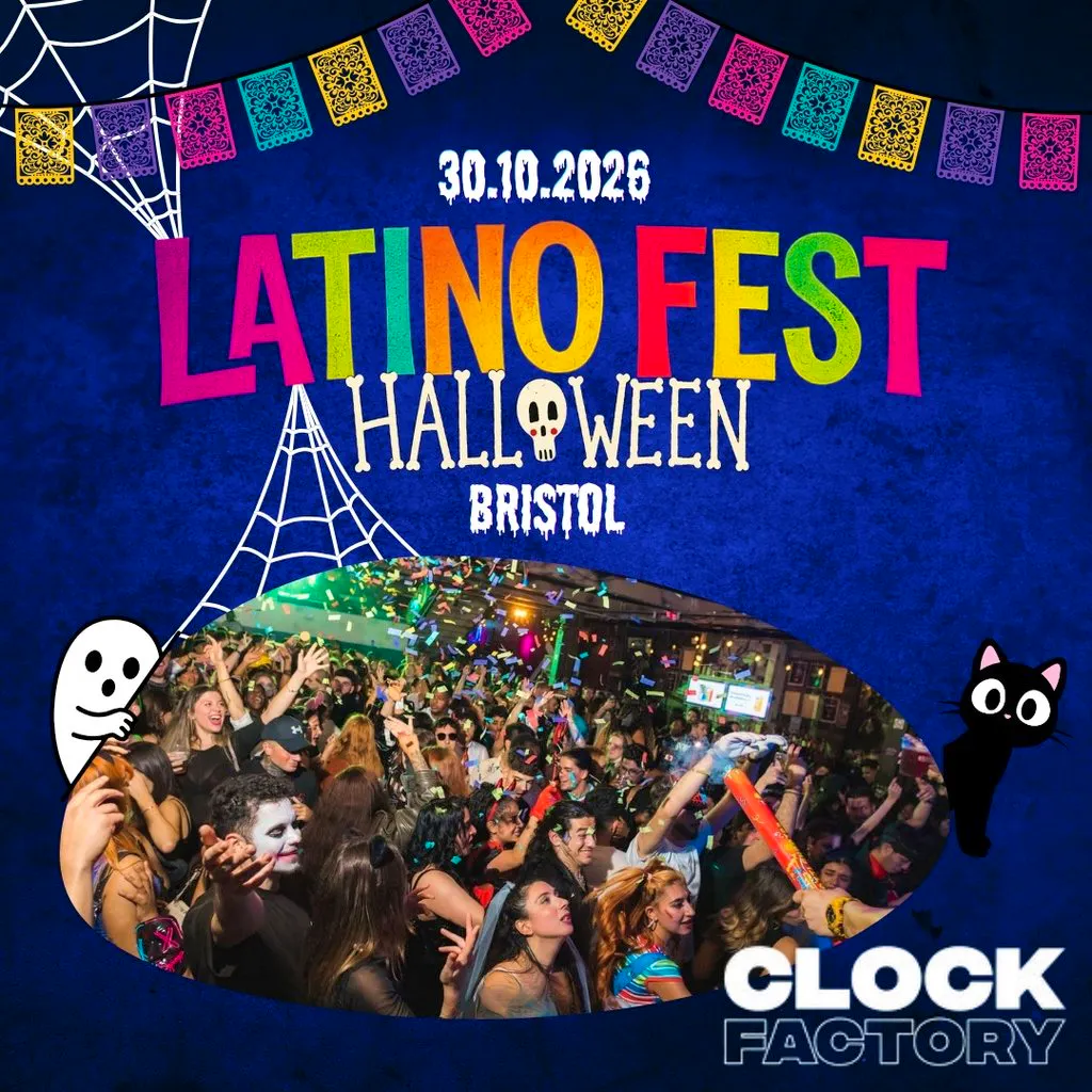 Latino Fest Halloween Special (Bristol) 2026 at Clock Factory Bristol