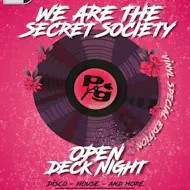 We are the secret society presents - VINYL SPECIAL EDITION at Paradise Garden