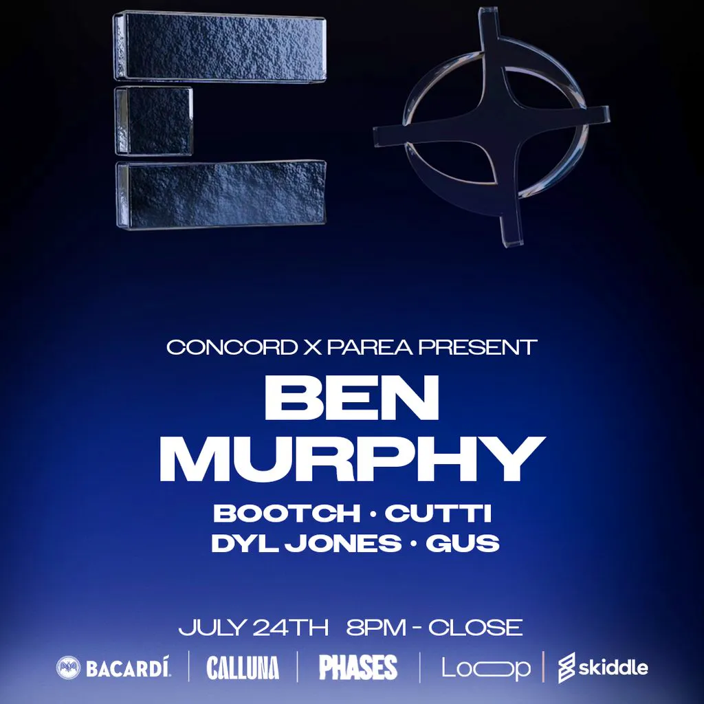 PHASES presents: BEN MURPHY - Parea x Concord at Calluna Nottingham