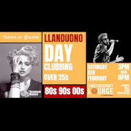 Throwback Masters Llandudno Over 25s Day Clubbing 80s 90s 00s at The Motorsport Lounge