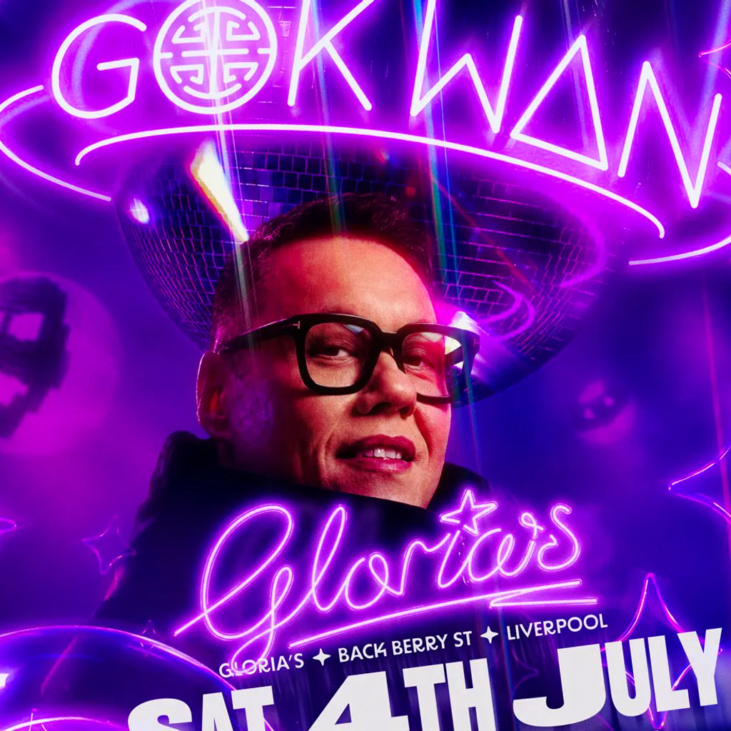 Gok Wan at Gloria's at Gloria's Liverpool