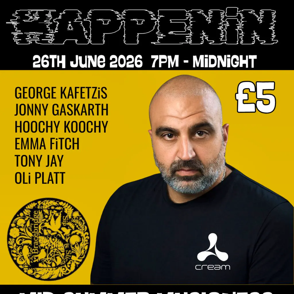 HAPPENiN at The Bracebridge In Sutton Coldfield