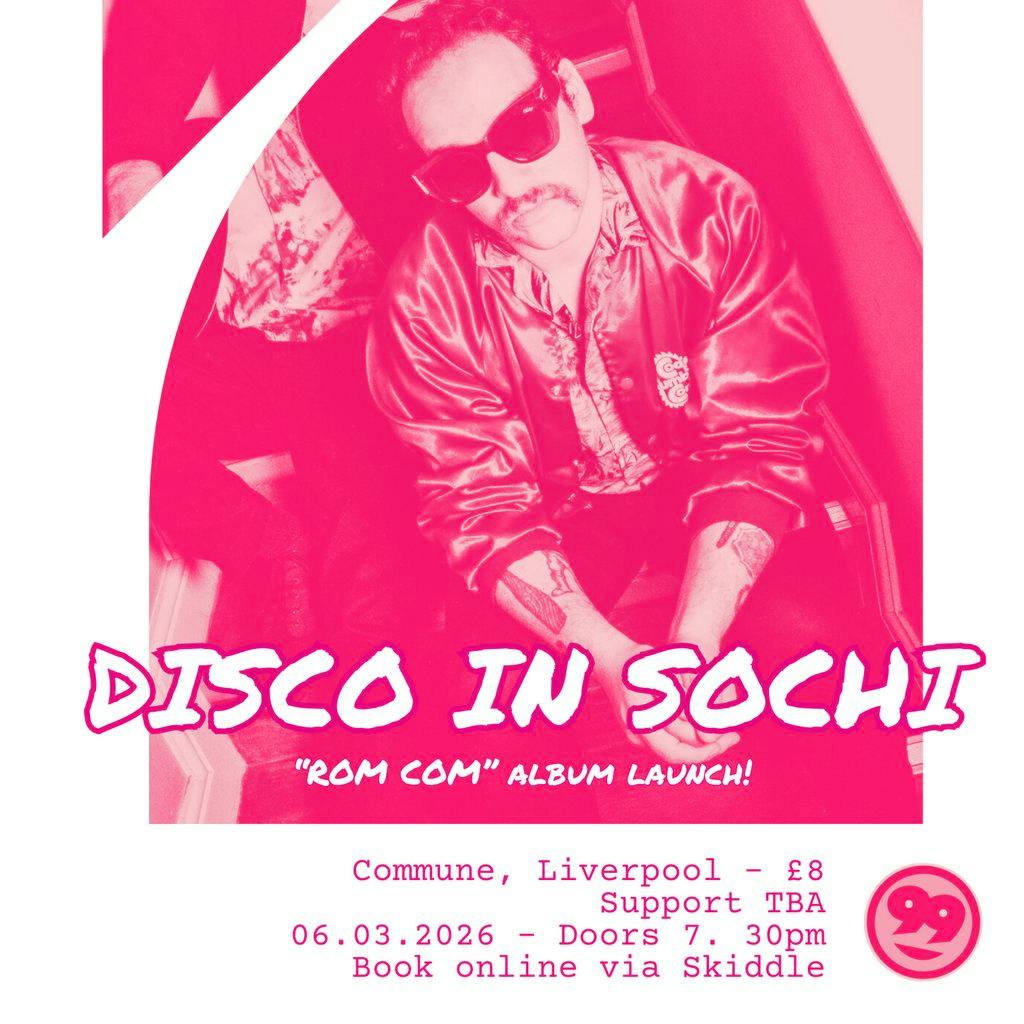 Disco In Sochi, Romcom Album Launch live at Commune, Liverpool at Commune Liverpool