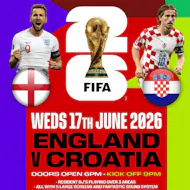 England vs Croatia @ Sunrooms at Sunrooms2 Southend On Sea