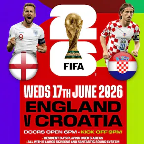 England vs Croatia @ Sunrooms