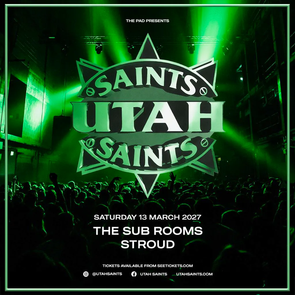 Utah Saints - The Subscription Rooms, Stroud at The Subscription Rooms