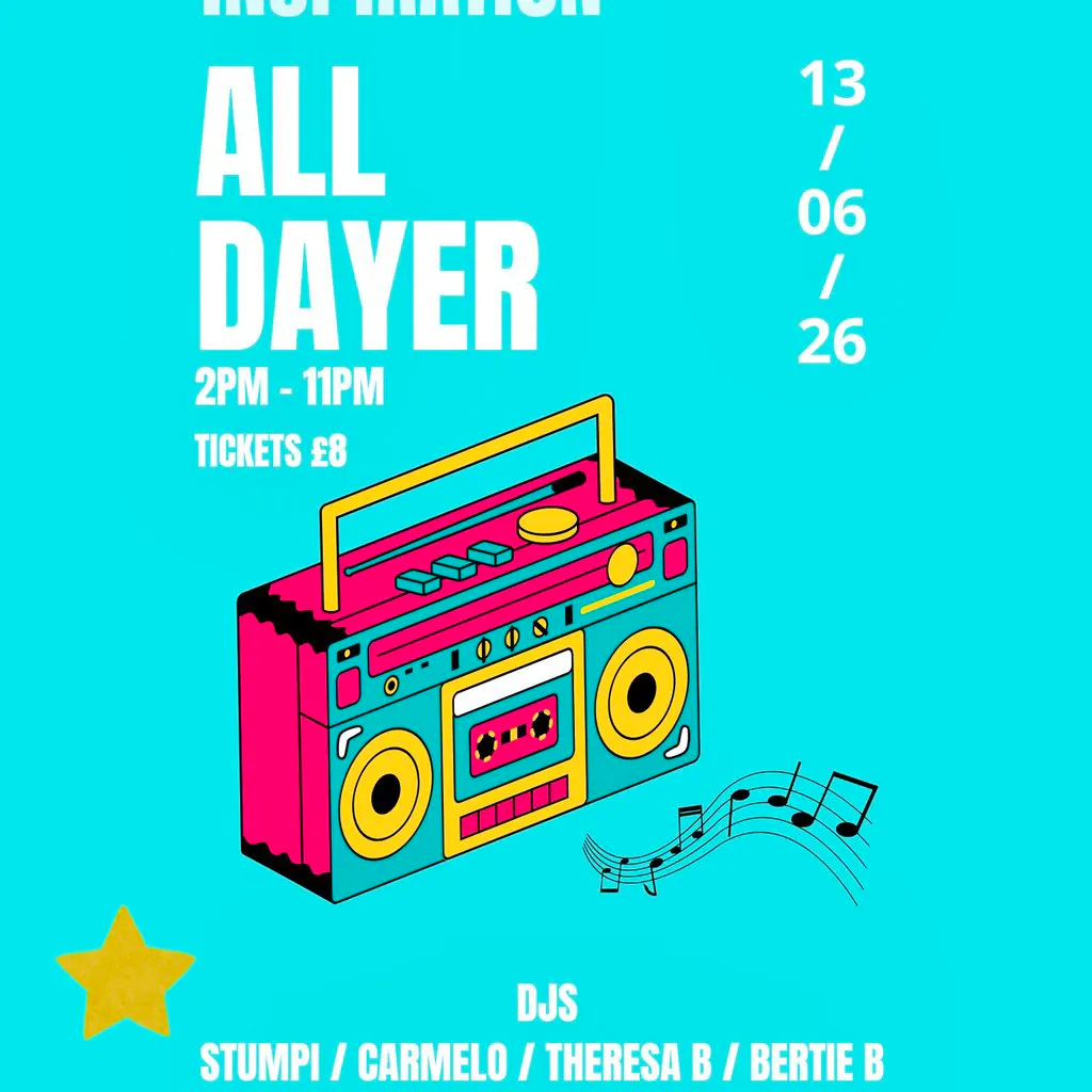 INSPIRATION all DAYER at Sugar Loaf Pub Luton