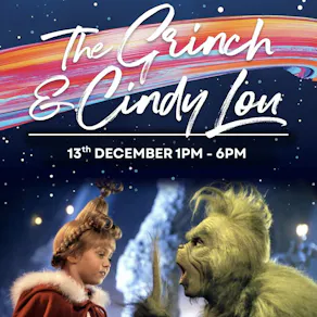 The Grinch and Cindy Lou at The Shankly Hotel