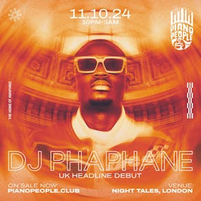 Piano People Presents DJ Phaphane - Night Tales