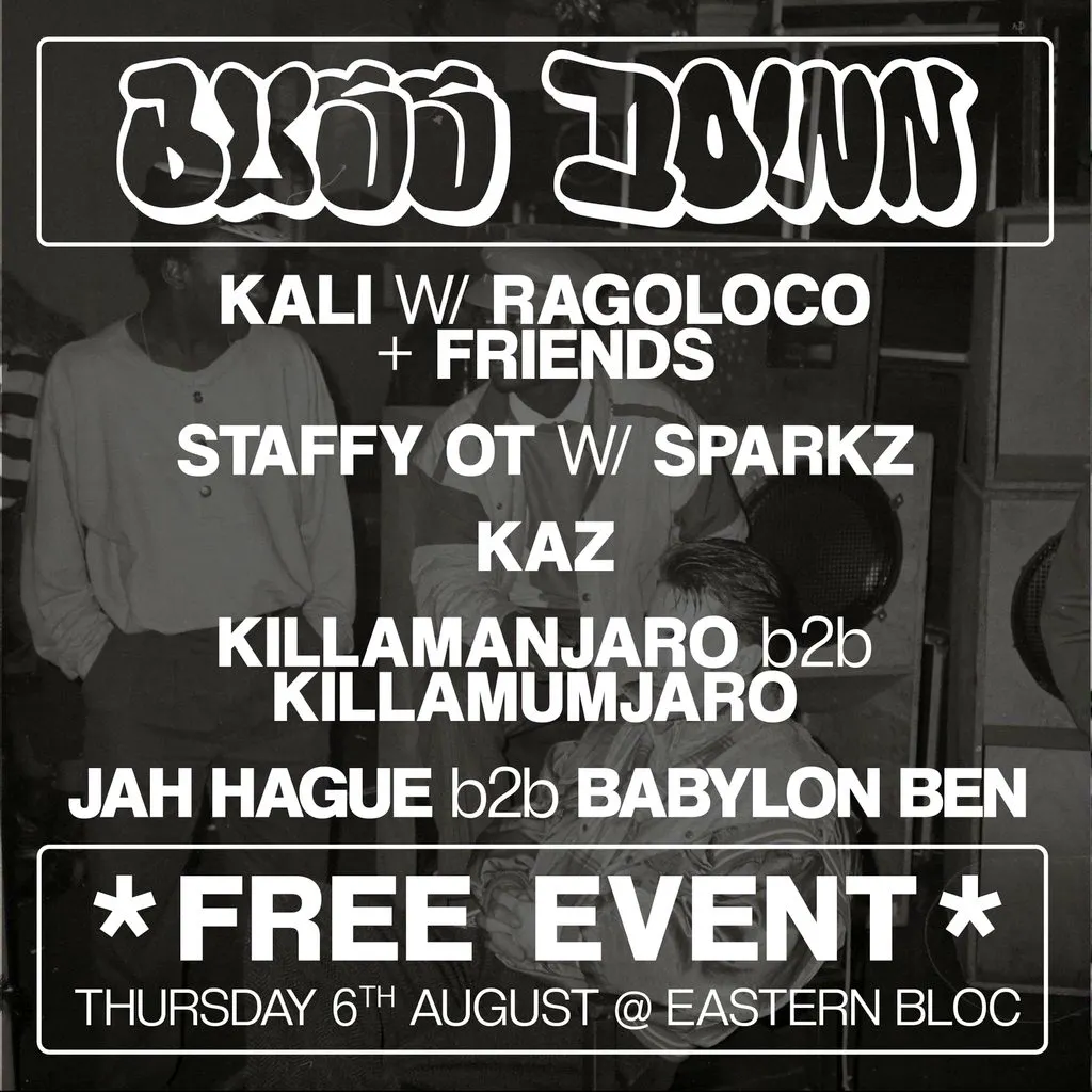 Bussdown presents - Kali, Sparkz, Kaz, Ragoloco and more at Eastern Bloc Records Manchester