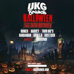 UKG Brunch - Halloween - London Tickets | The Steel Yard London  | Sat 28th October 2023 Lineup