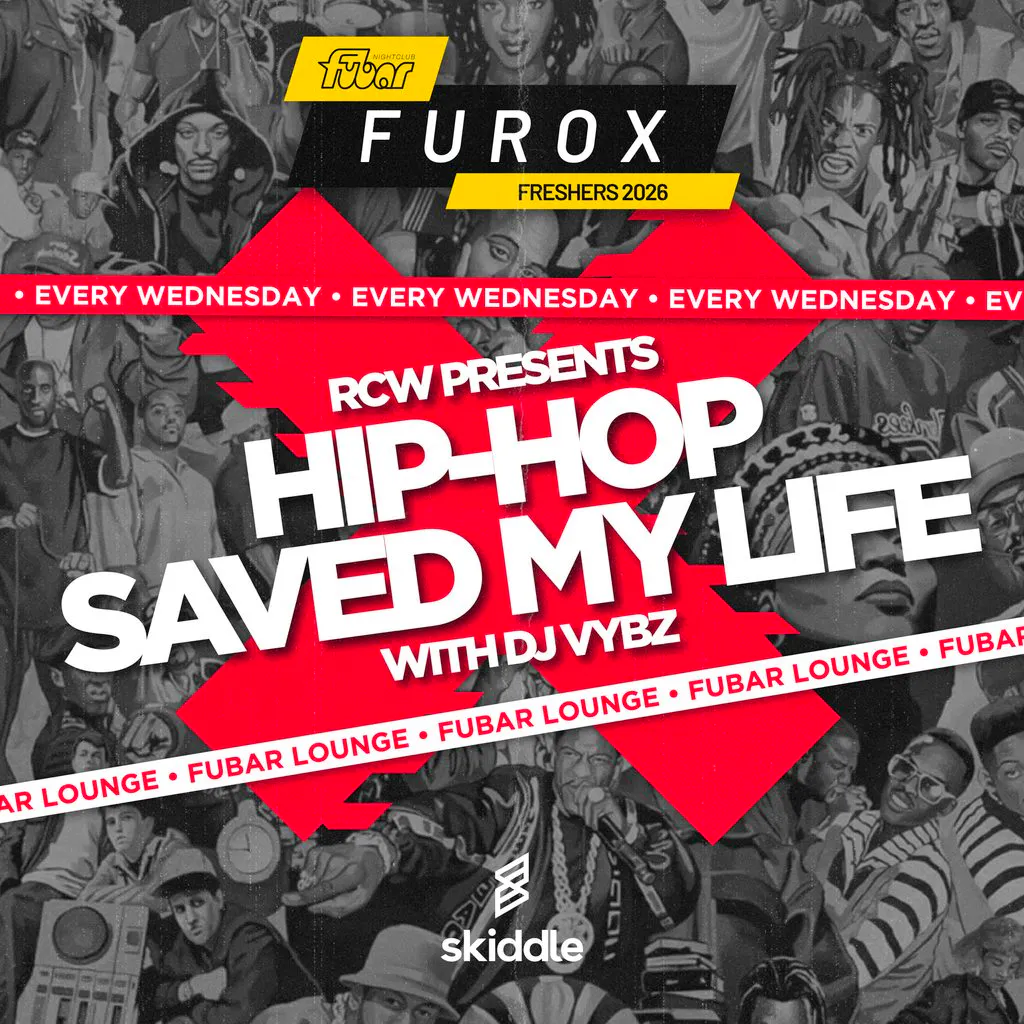 FRESHERS 2026 | RCW Hip Hop Saved My Life (Lounge Only) at Fubar