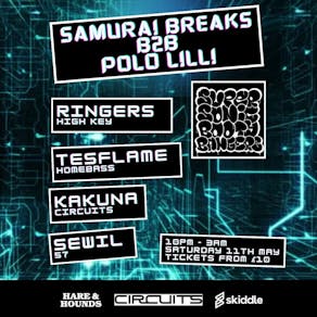 Circuits Presents: Samurai Breaks B2B Polo Lilli