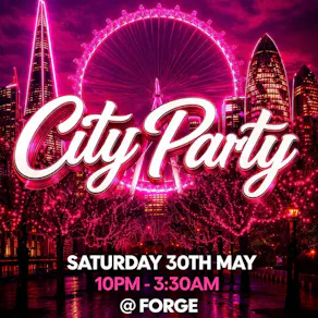 City Party (£5 B4 Midnight With A Ticket)