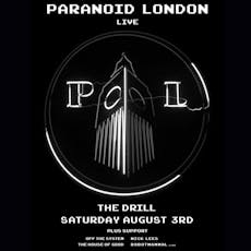 Paranoid London (live) at The Drill Hall, LN2 1EY