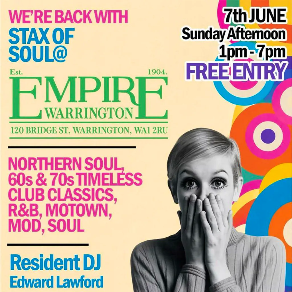 Northern Soul Afternoon! at Empire Warrington