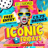 Iconic Fridays @ Popworld Reading at Popworld Reading