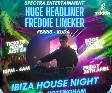 Spectra Ibiza-themed House Event