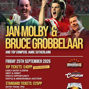 An Evening with Bruce Grobbelaar and Jan Molby